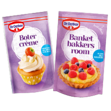 Dr. Oetker banketbakkersroom of boter crème